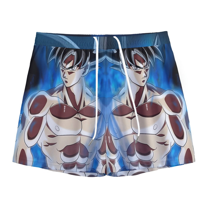 Dragon Ball Super Son Goku Ultra Instinct Cool Casual Mesh Shorts