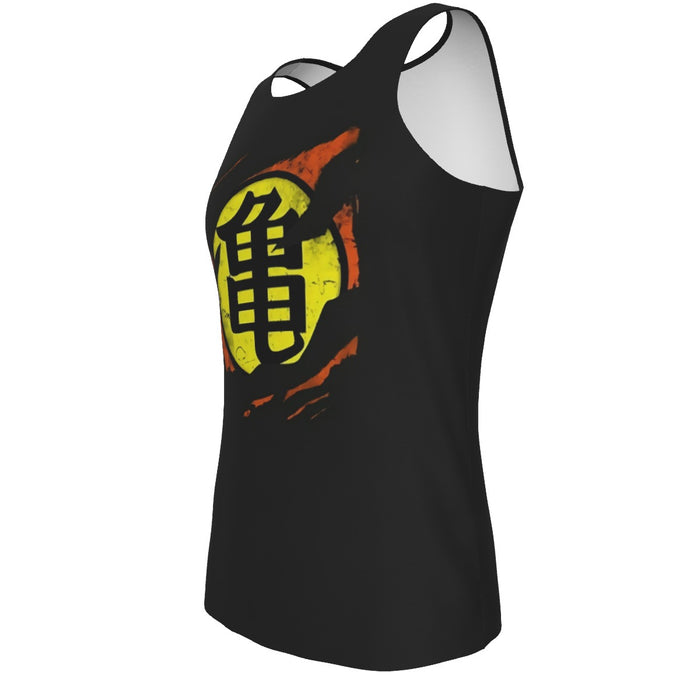 Dragon Ball Master Roshi Symbol Kanji Japanese Cool Design Tank Top