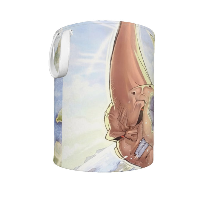 Dragon Ball Z Vegito Punching Super Buu Laundry Basket