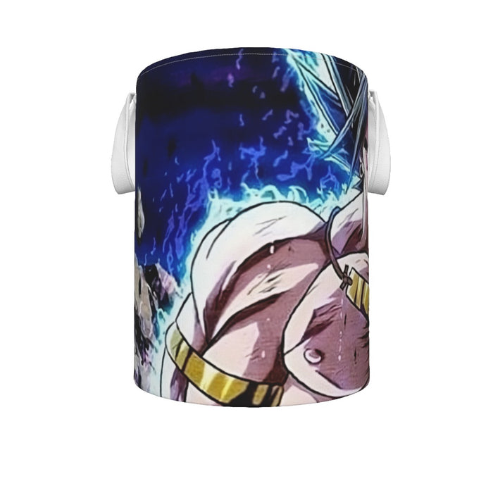 DBZ Legendary Super Saiyan Broly With Black Hair Laundry Basket