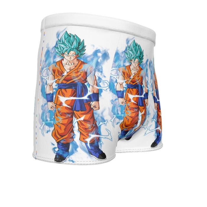 Dragon Ball Super SSGSS Goku Men's Boxer Briefs