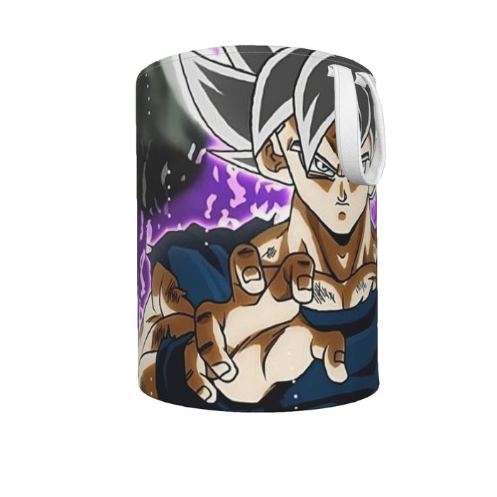 Dragon Ball Z Goku Ultra Instinct Form White Hair Laundry Basket