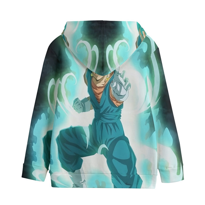 Dragon Ball Vegito Potara Fusion Dope 3D Full Print Kids' Hoodie