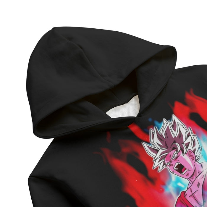 Dragon Ball Cool Goku White Super Saiyan Whis Symbol Kids' Hoodie