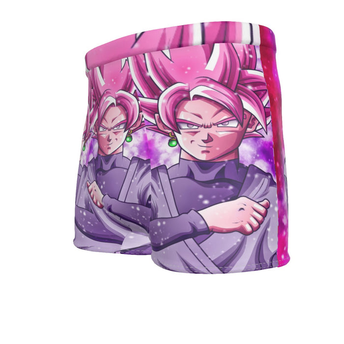 Dragon Ball DBZ Goku Black Rose Galaxy Fantasy Amazing Men's Boxer Briefs