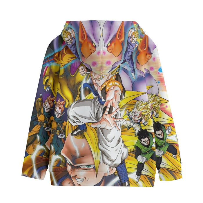 Dragon Ball Super Gogeta Super Saiyan Fusion Streetwear Design Kids' Hoodie