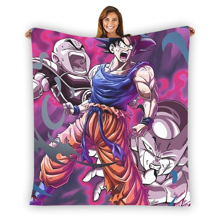 Dragon Ball Z Krillin Blanket