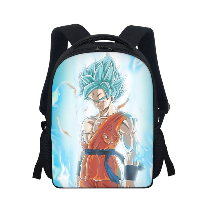 Dragon Ball Serious Super Saiyan Goku 2 Blue Epic Aura Backpack