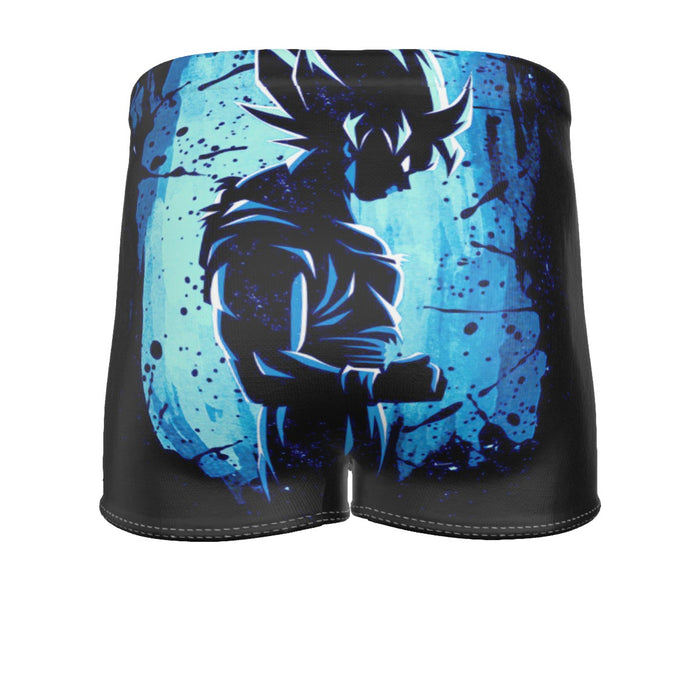 Awesome Goku Blue Design Dragon Ball Z Men's Boxer Briefs