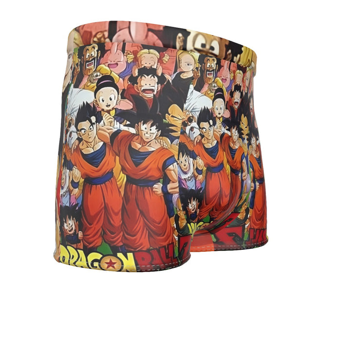 Dragon Ball Z Dragon Ball Characters Happiness Design Men's Boxer Briefs