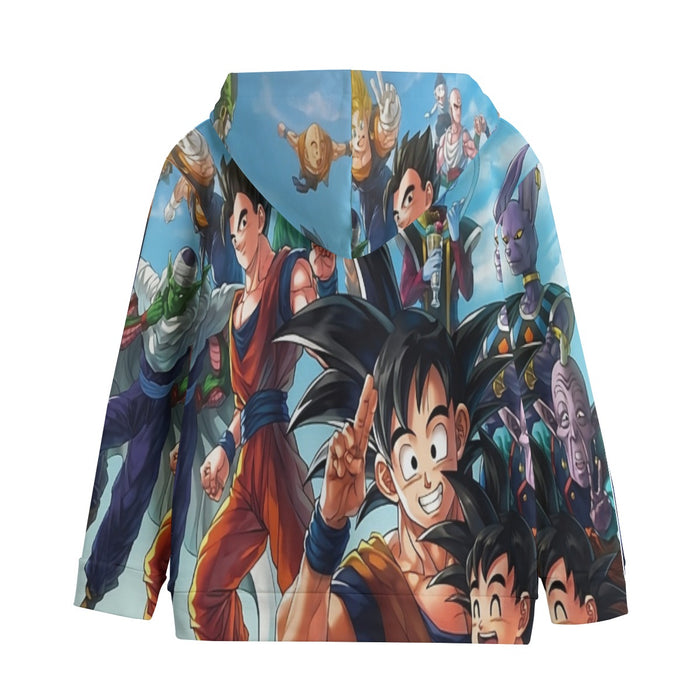 Dragon Ball Z Characters  Kids' Hoodie