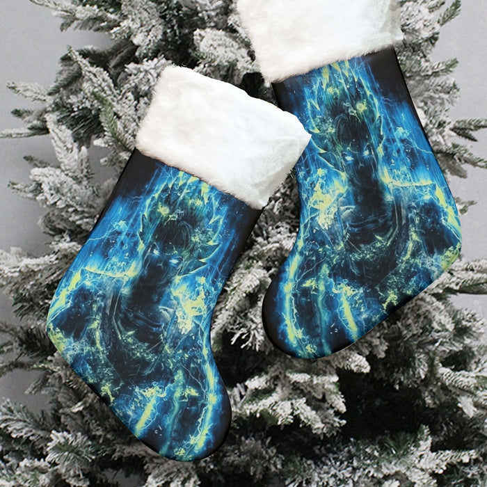 Dragon Ball Super Goku Super Saiyan Kaioken Dope Aura Christmas Socks