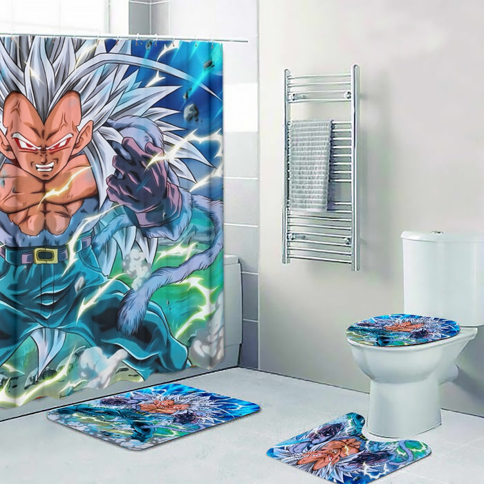 Dragon Ball Vegeta Super Saiyan 4 Ultra Instinct Epic Four-piece Bathroom