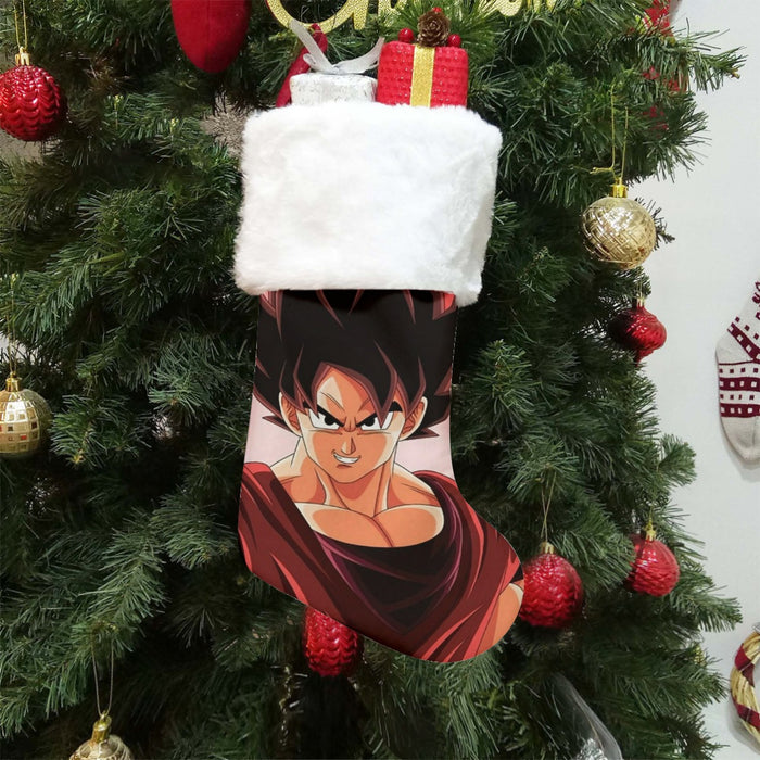 Dragon Ball Super Saiyan Goku Kaioken Epic Red Casual Christmas Socks