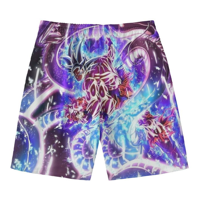 Dragon Ball Super  Ultra Instinct Goku x Shenron Beach Pants