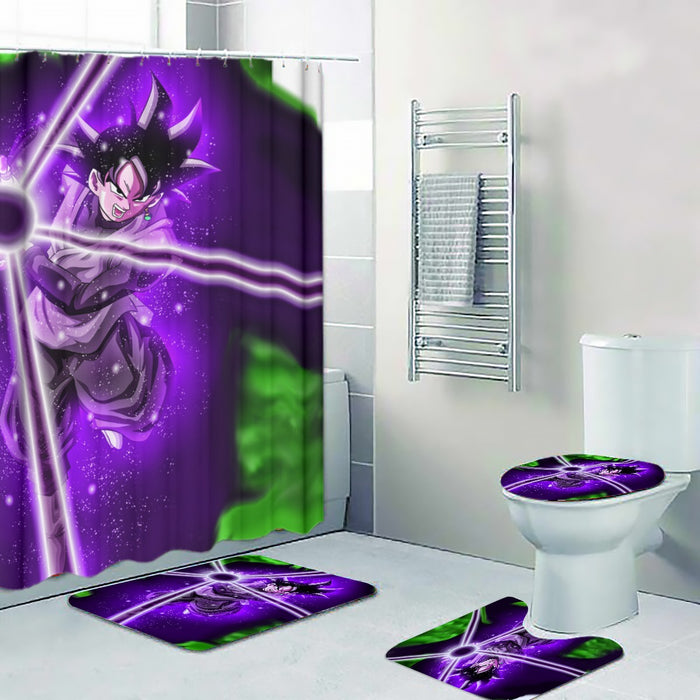 Black Goku Performs Black Power Ball attack  Dragon Ball Super Four-piece Bathroom