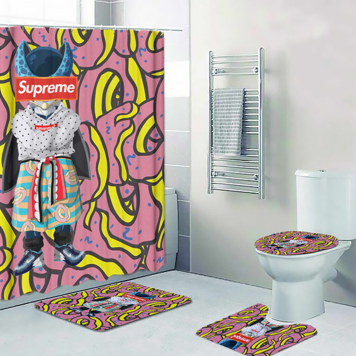 Modern Art Supreme Villain Perfect Cell Streetwear Four-piece Bathroom