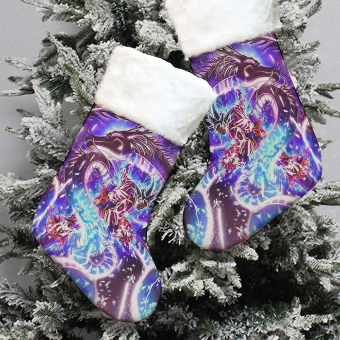 Dragon Ball Super Ultra Instinct Goku x Shenron Christmas Socks