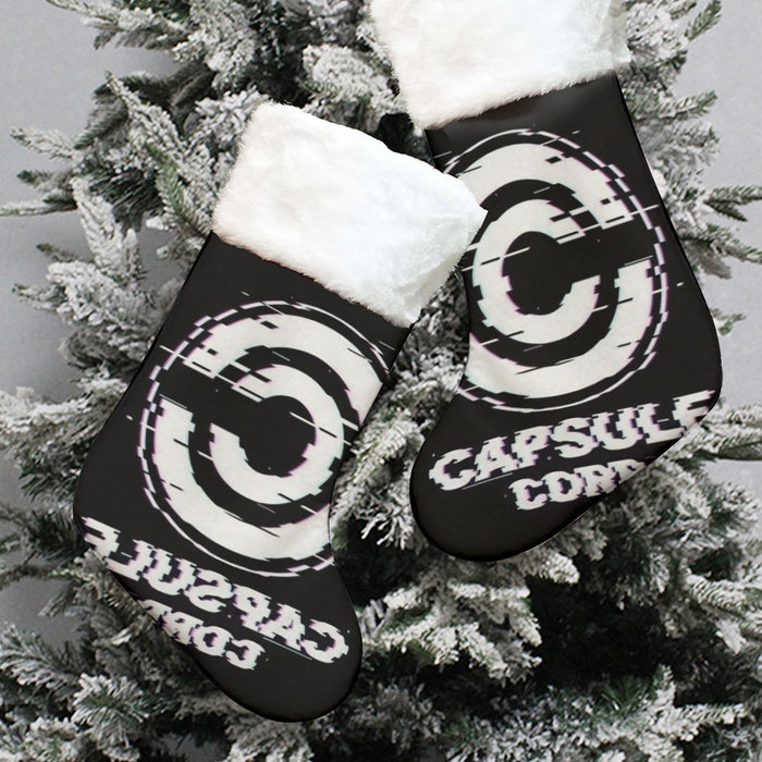 Capsule Corporation Christmas Socks