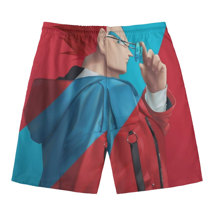 Cool Vegeta Businessman Design Dragon Ball Z Beach Pants