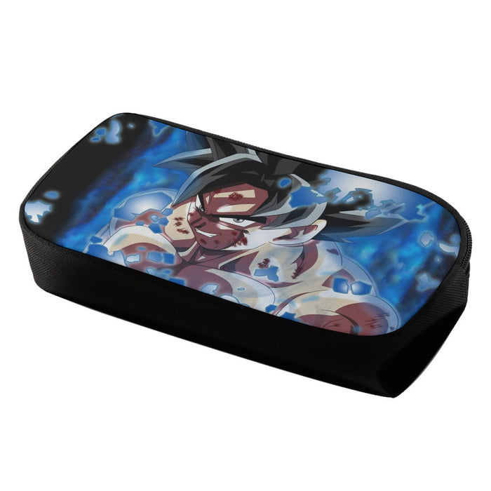 Dragon Ball Super Goku Blue Ultra Instinct Dope Grin Pencil Bag