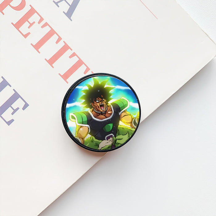 Dragon Ball Z Broly Wearing His Control Mechanism Airbag mobile phone holder