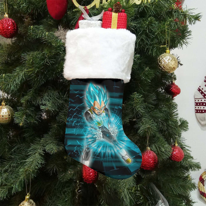 Dragon Ball Super Vegeta Blue Double Galick Gun Epic Christmas Socks