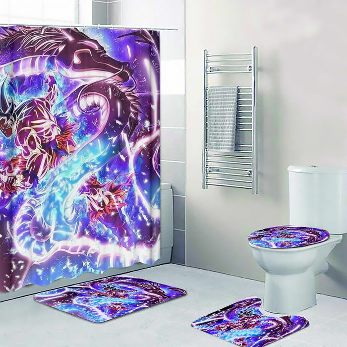 Dragon Ball Super  Ultra Instinct Goku x Shenron Four-piece Bathroom