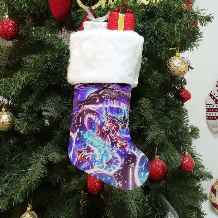 Dragon Ball Super Ultra Instinct Goku x Shenron Christmas Socks