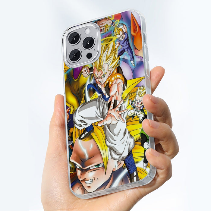 Dragon Ball Super Gogeta Super Saiyan Fusion Streetwear Design iPhone 13 Case