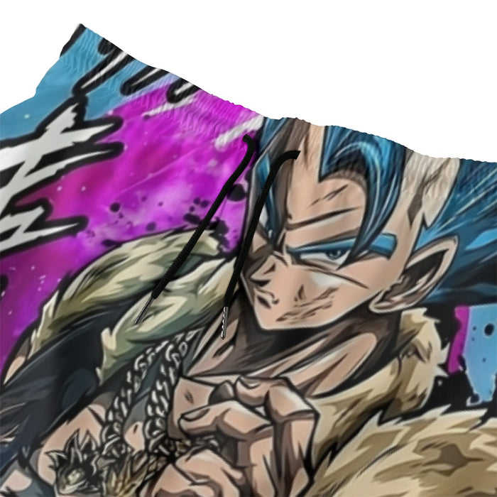 Super Saiyan Blue Gogeta Beach Pants