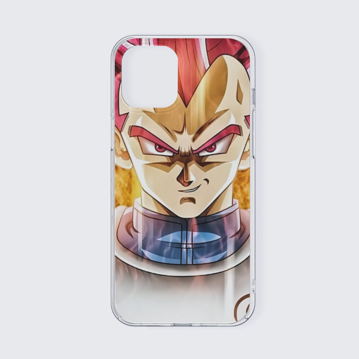 Dragon Ball Super Saiyan God Red Vegeta Cool Casual iPhone 13 Case