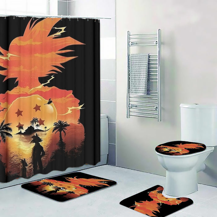 Four Star Dragon Ball Four-piece Bathroom