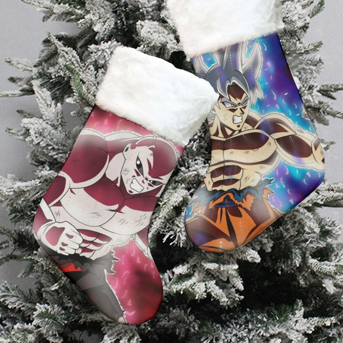 Dragon Ball Super Goku vs Jiren Fierce Battle Full Print Christmas Socks