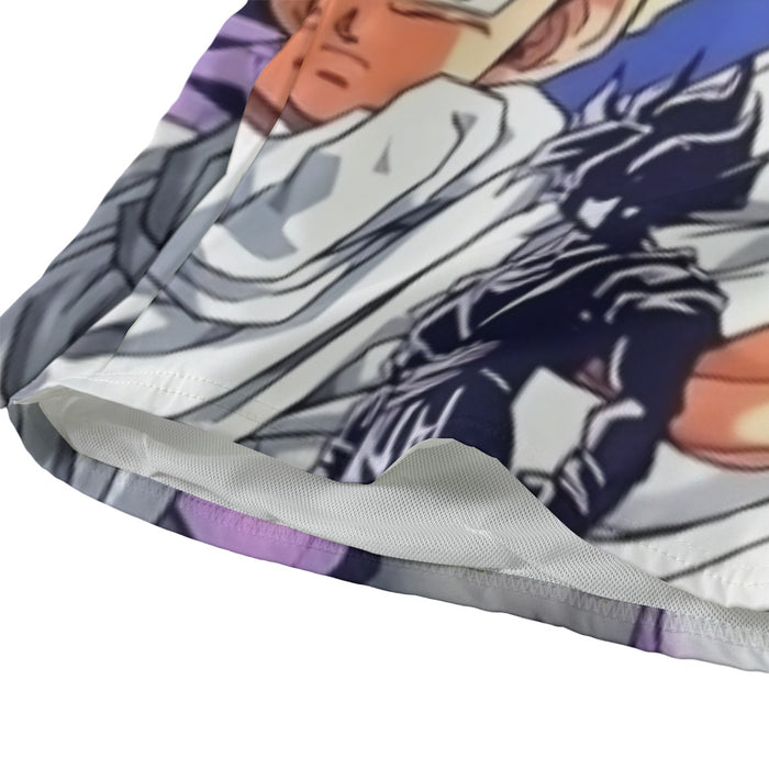 Dragon Ball Trunks Gohan Young Generation Super Saiyan Color Style Beach Pants