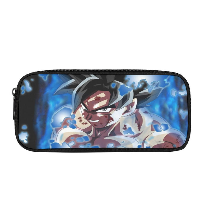 Dragon Ball Super Goku Blue Ultra Instinct Dope Grin Pencil Bag