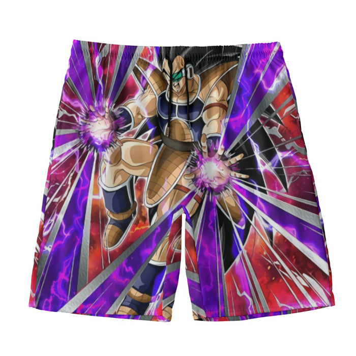 Dragon Ball Z Vibrant Saiyan Raditz Radiant Light Beach Pants