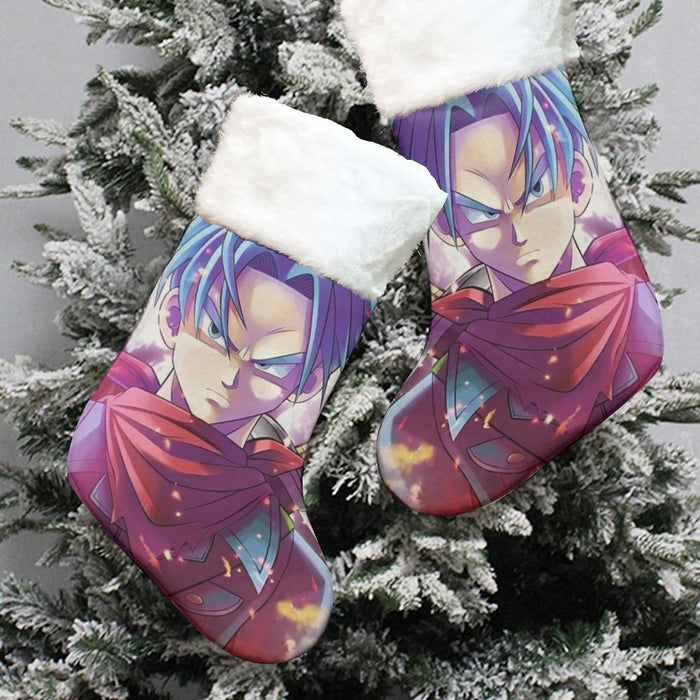 Future Trunks DBS Powerful Fighter Super Saiyan Cool Trendy Christmas Socks