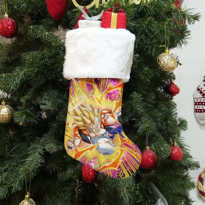 Dragon Ball Super Gogeta Outshining Darkness Cool Christmas Socks