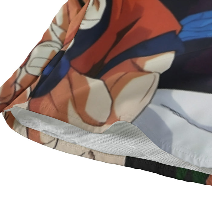 Dragon Ball Goku Piccolo Krillin Heroes Group Awesome Design Beach Pants