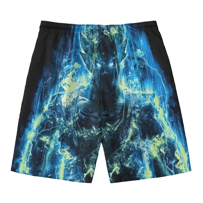 Dragon Ball Super Goku Super Saiyan Kaioken Dope Aura Beach Pants