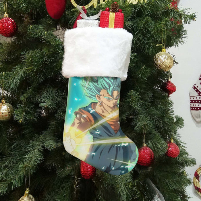 Dragon Ball Vegito Blue Super Saiyan Big Bang Flash Christmas Socks