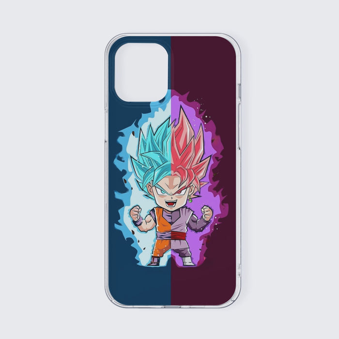 Dragon Ball Super Cute Chibi Blue Vegito Goku Rose iPhone13  Case