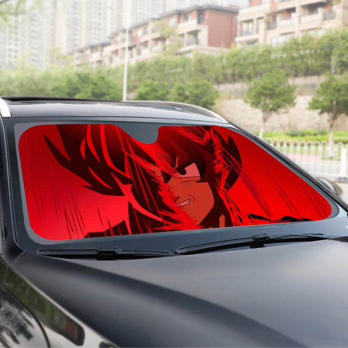 Dragon Ball Son Goku Portrait Japanese Anime Full Print Windshield Sunshade