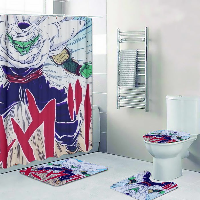 DBZ Evil King Piccolo Release Power Final Battle Fashion Four-piece Bathroom