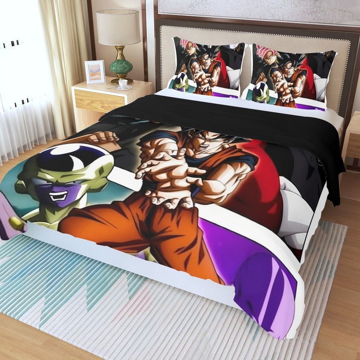 Goku Black Kamehameha Dragon Ball Z Three Piece Duvet Cover Set