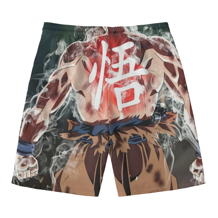 Dragon Ball Goku Ultra Instinct Epic Symbol Casual Beach Pants