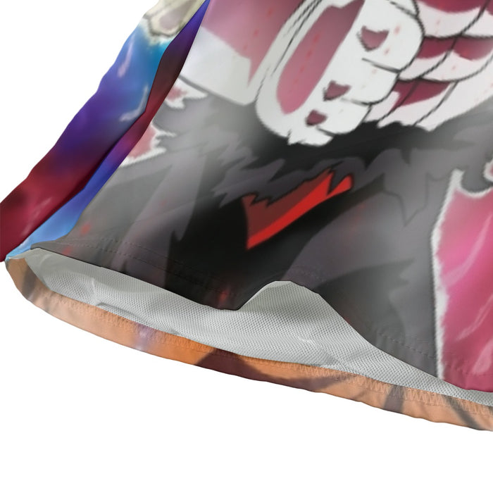 Dragon Ball Super Goku vs Jiren Fierce Battle Full Print Beach Pants