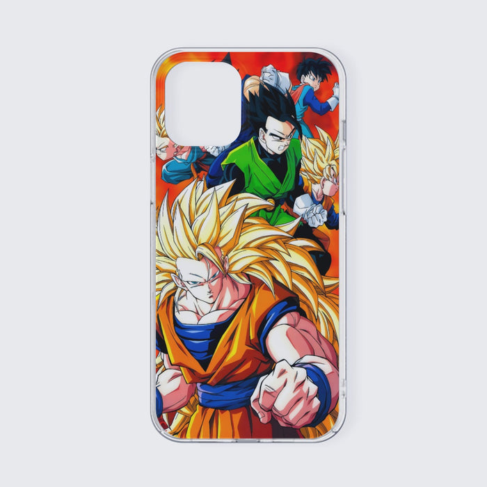 Dragon Ball Goku Super Saiyan 3 Vegeta Gohan Trending Design iPhone 13 Case