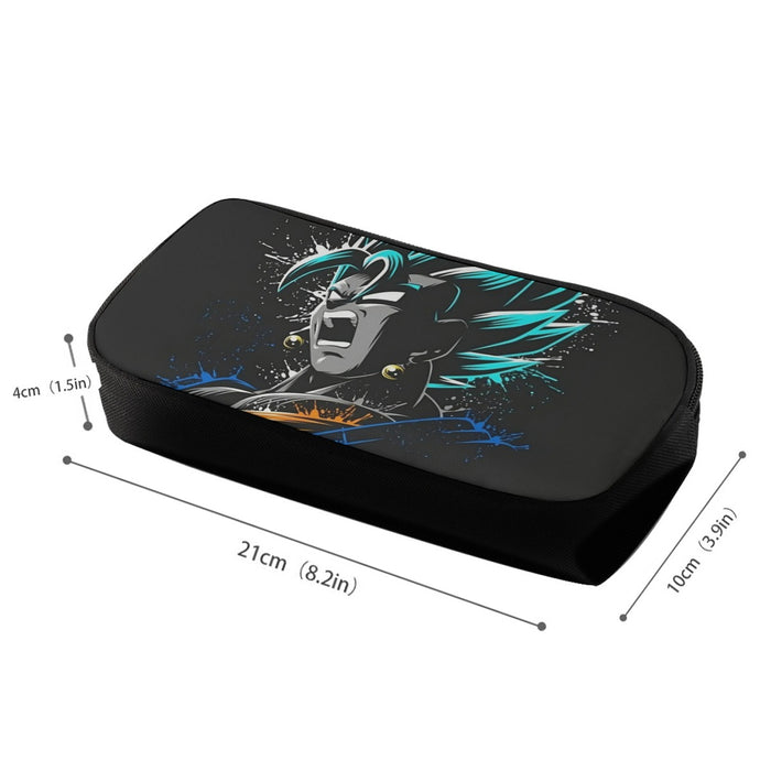 Dragon Ball Super  SSJ Blue Goku Rage Pencil Bag
